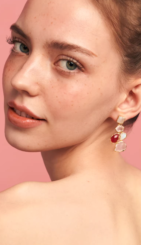 Firework Blossom Statement Earrings
