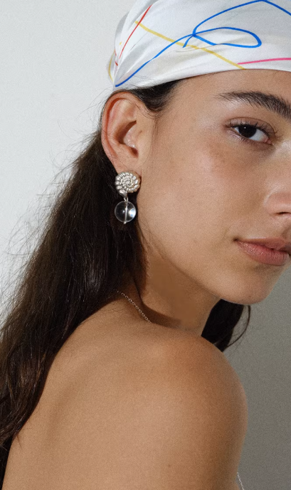 Ocean Relic Shell Stamp Earrings