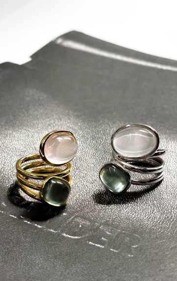 Secret Garden Crystal Vine Ring