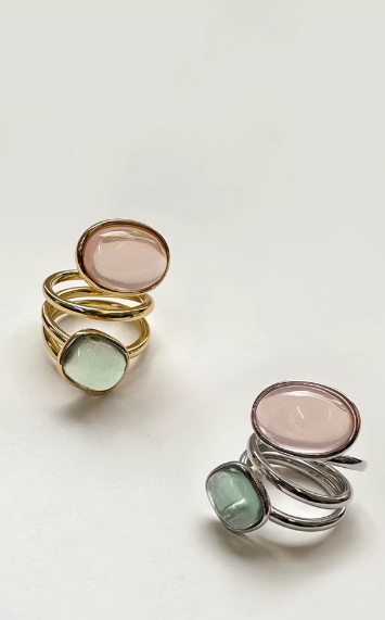 Secret Garden Crystal Vine Ring