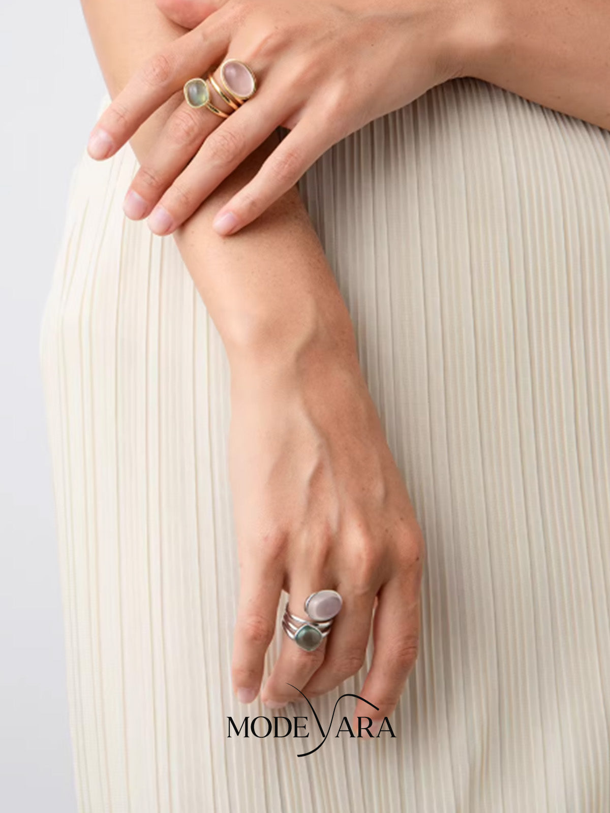 Secret Garden Crystal Vine Ring
